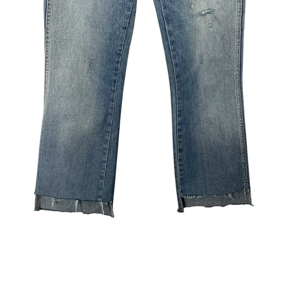 AMO Kick Crop Jeans in Sweet Cheeks - Picture 5 of 13